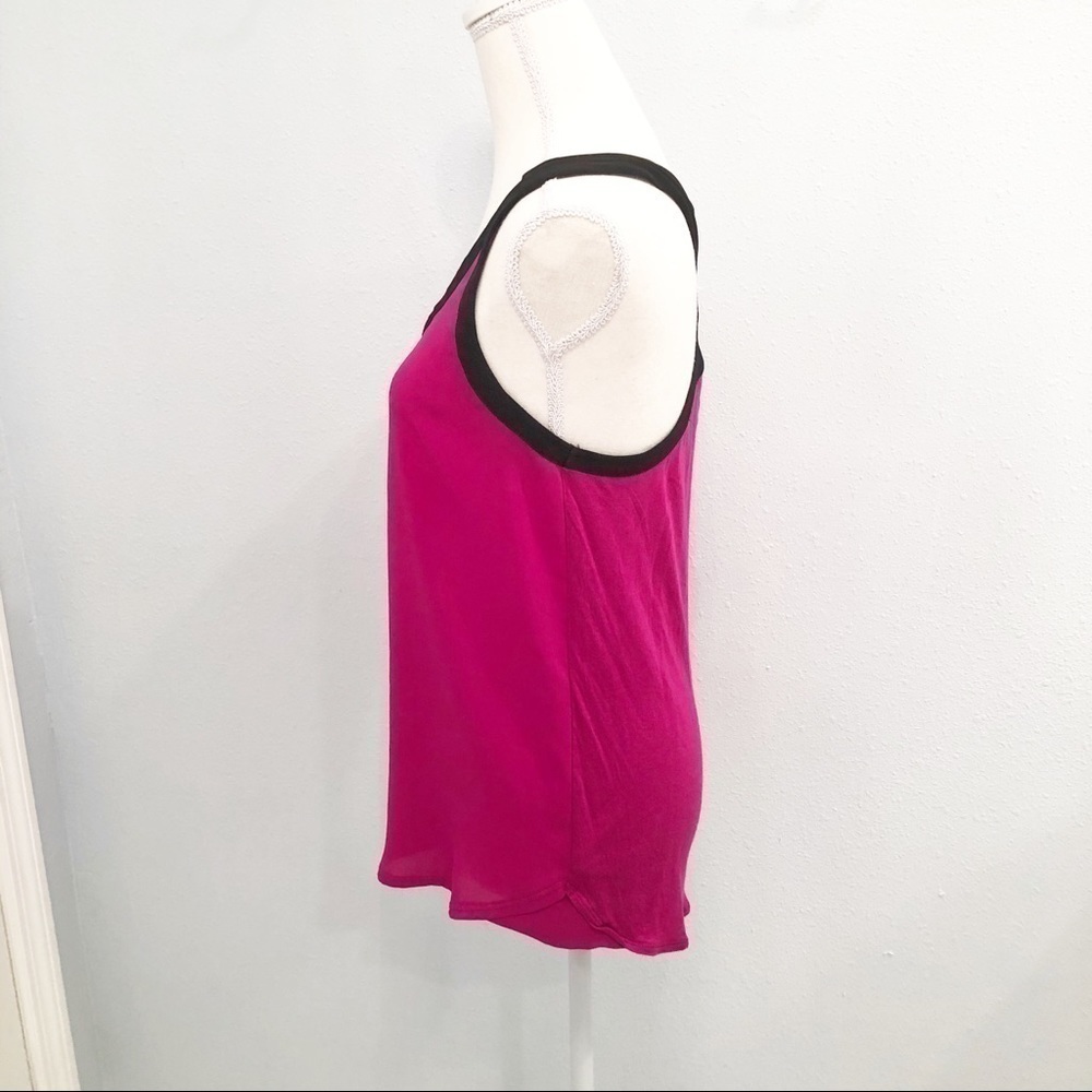 Express pink tank blouse